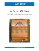 A Paper Of Pins Unison/Two-Part choral sheet music cover
